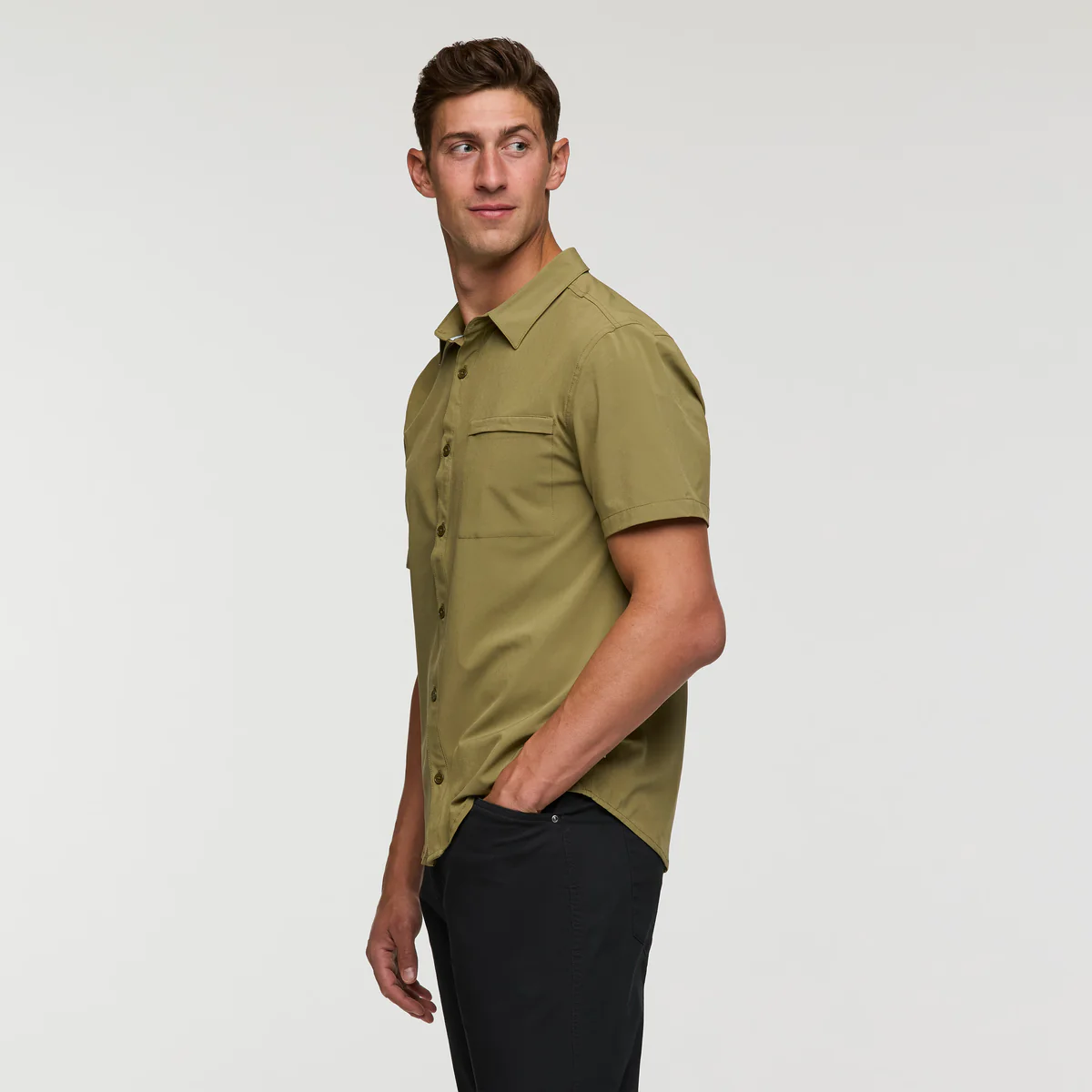 Cambio Button Up Shirt - Solid Men's - Image 18