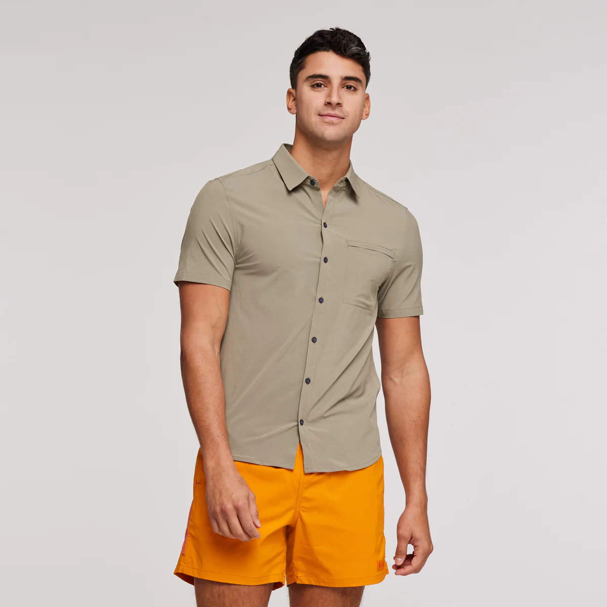 Cambio Button Up Shirt - Solid Men's - Image 6