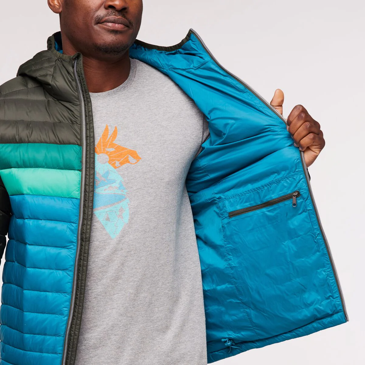 Fuego Hooded Down Jacket - Men's - Image 69
