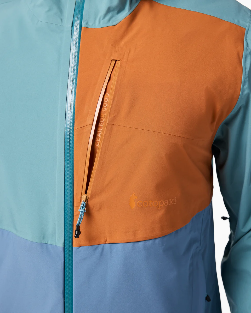 Impermeo 3L Hooded Shell Jacket- Men's - Image 13