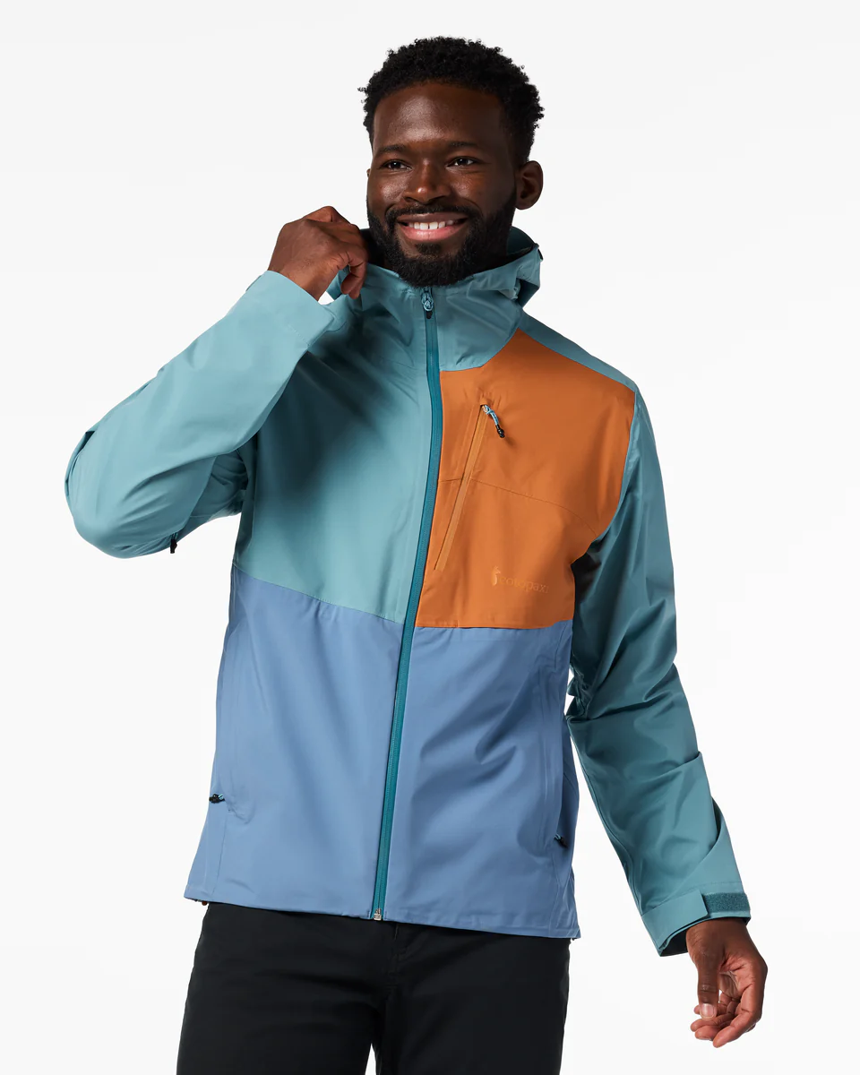 Impermeo 3L Hooded Shell Jacket- Men's - Image 9