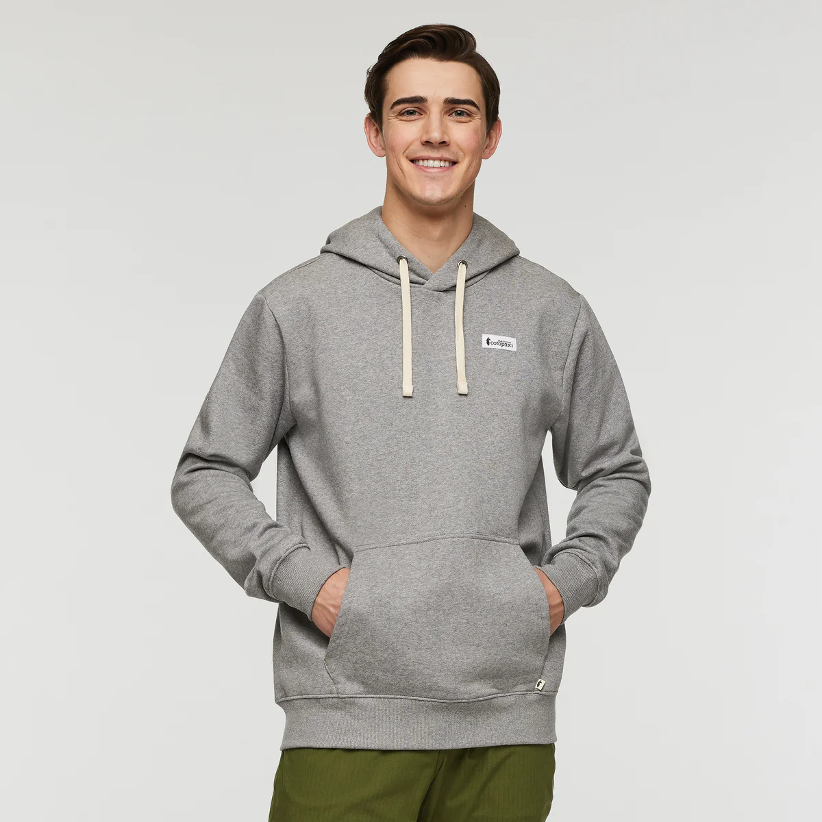 Llama Patch Pullover Hoodie-Mens