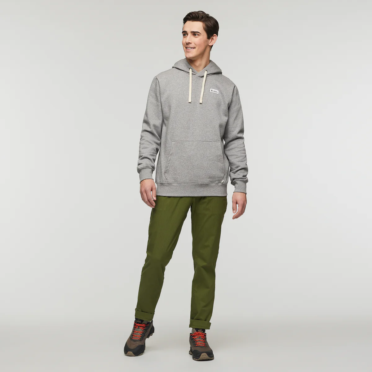 Llama Patch Pullover Hoodie-Mens - Image 2