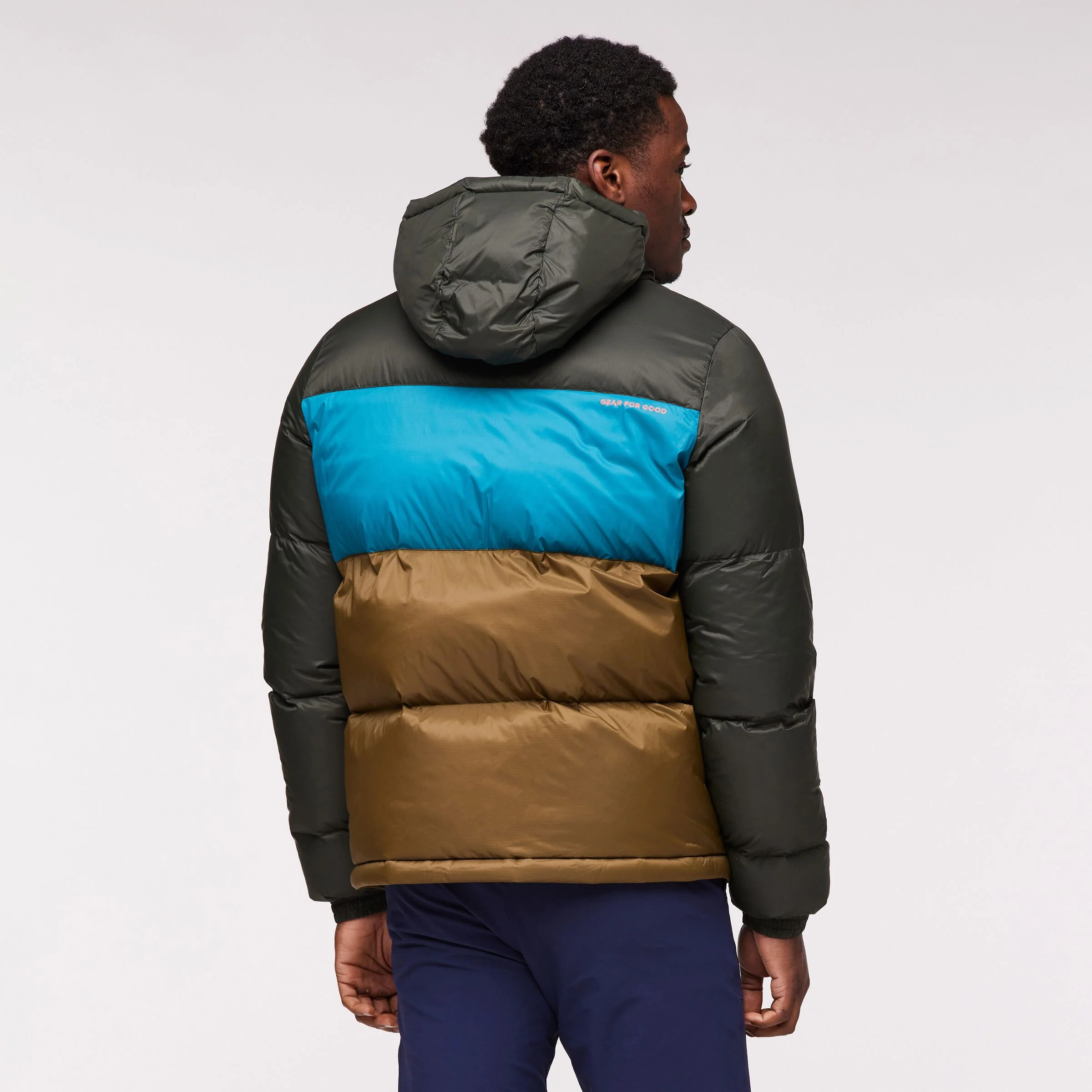 Solazo Down Hooded Jacket - Mens - Image 14