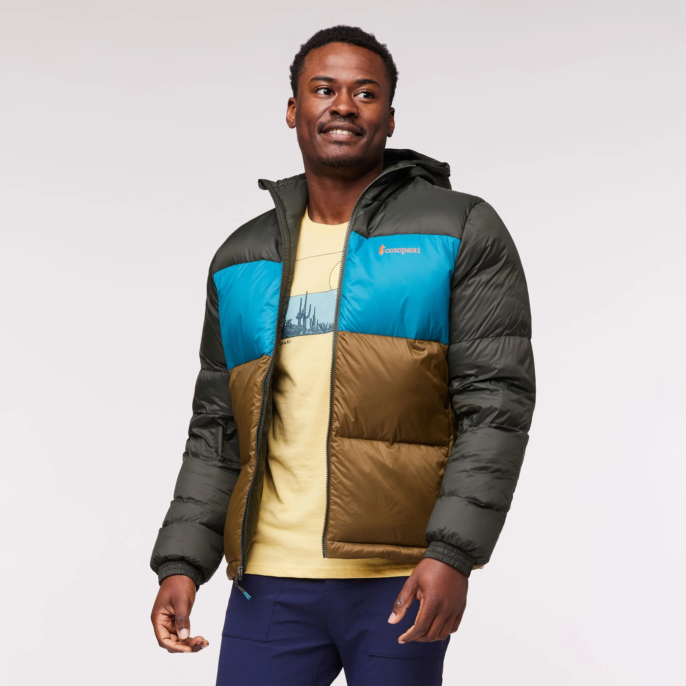 Solazo Down Hooded Jacket - Mens - Image 15