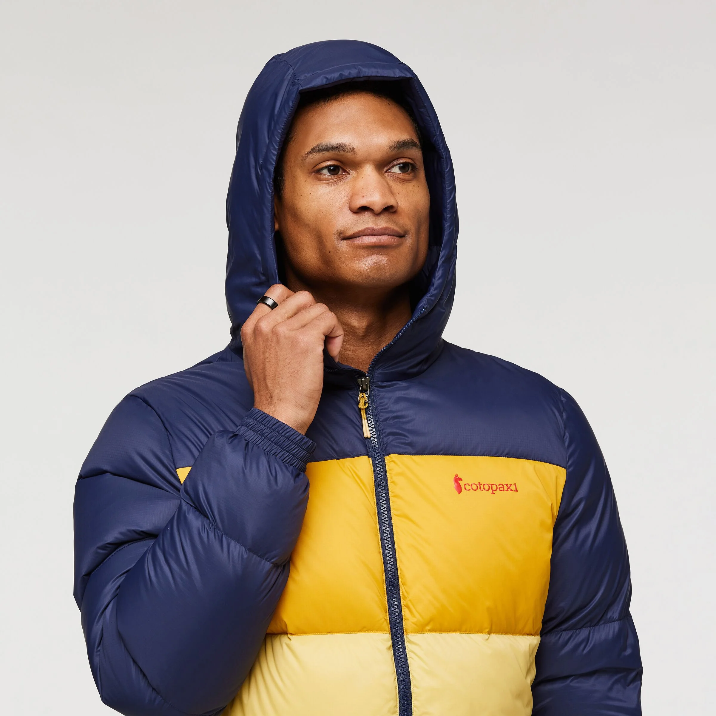 Solazo Down Hooded Jacket - Mens - Image 5