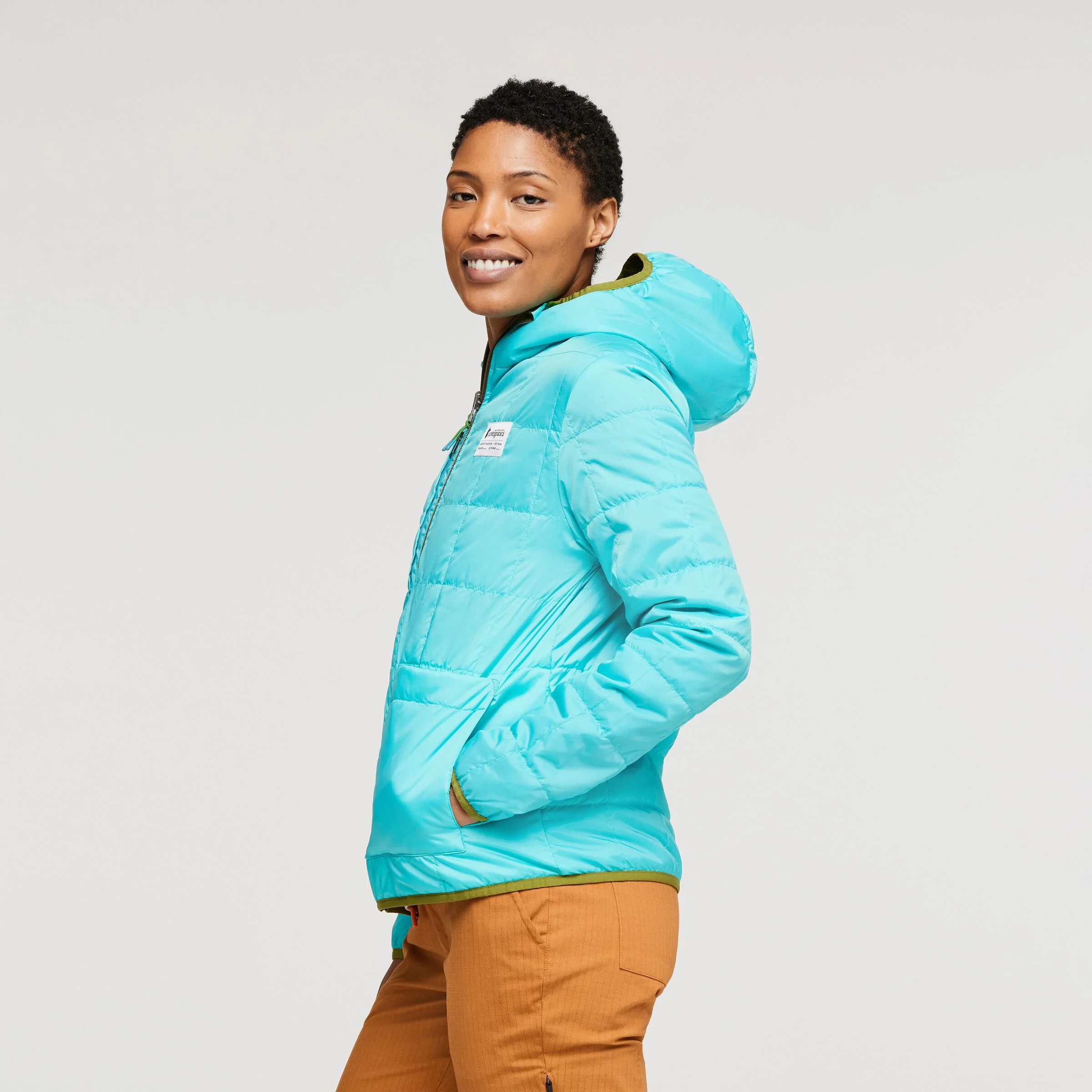 Teca Cálido Hooded Reversible Jacket - Women's - Image 17