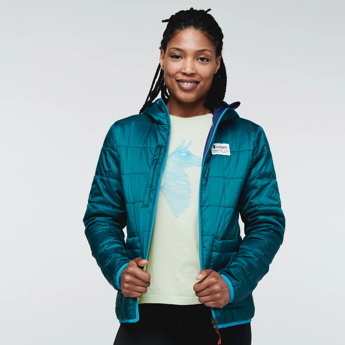 Teca Cálido Hooded Reversible Jacket - Women's - Image 36