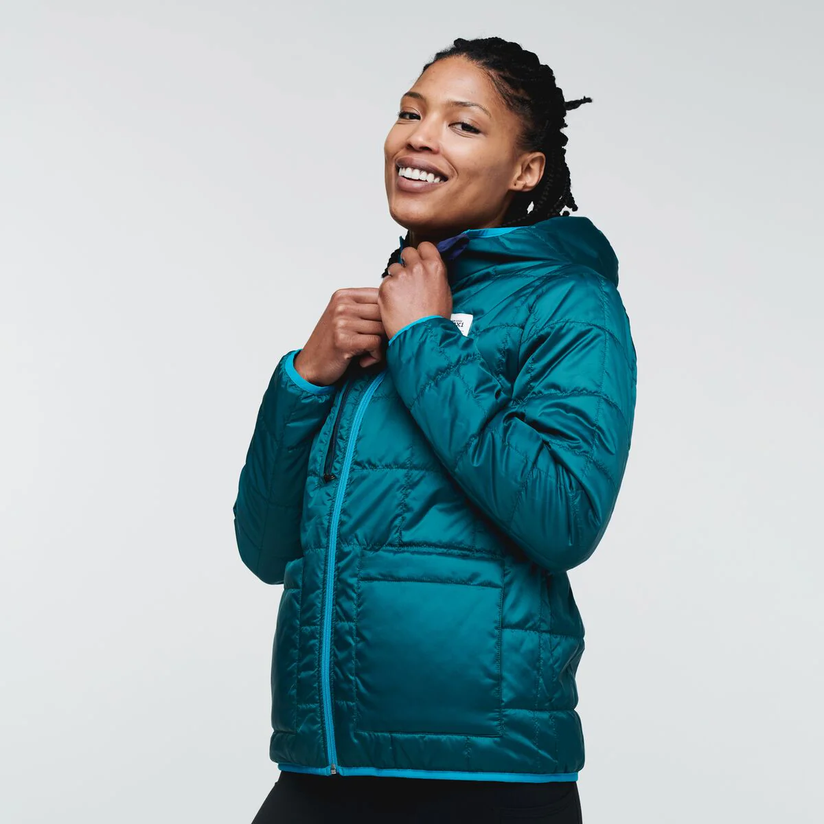 Teca Cálido Hooded Reversible Jacket - Women's - Image 38
