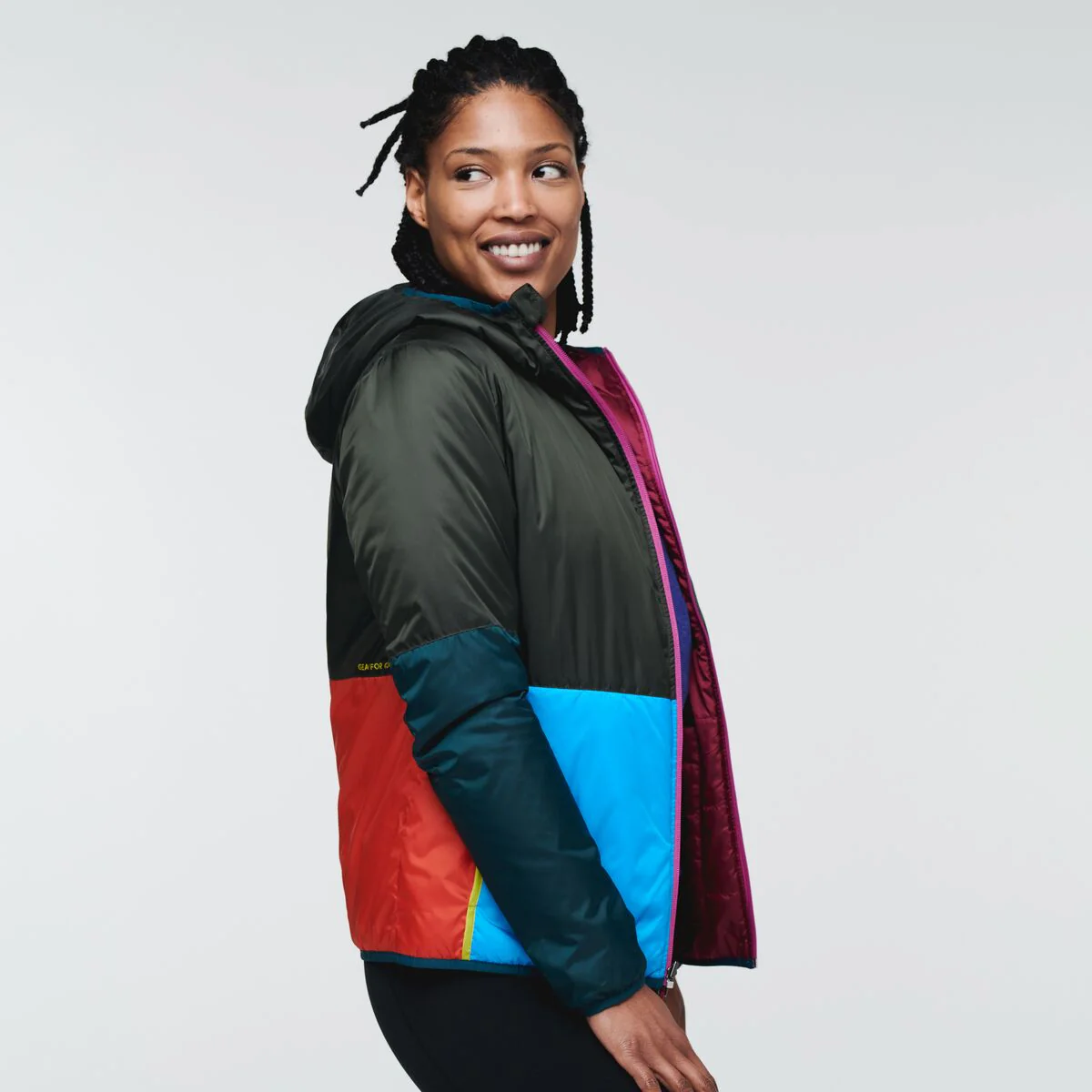Teca Cálido Hooded Reversible Jacket - Women's - Image 49