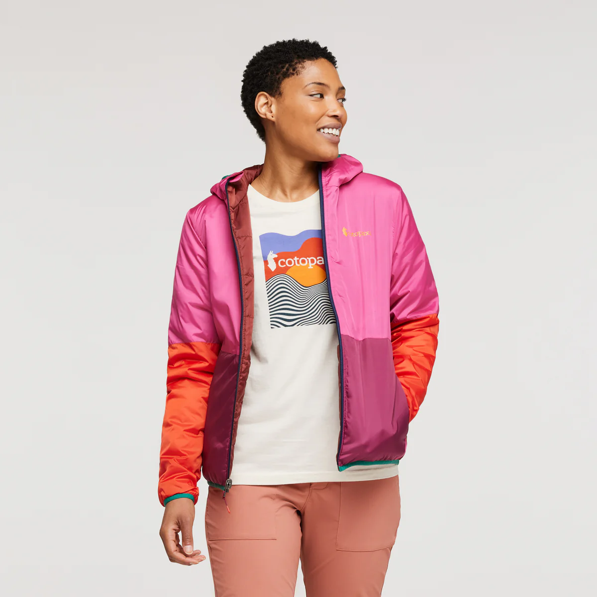 Teca Cálido Hooded Reversible Jacket - Women's - Image 53