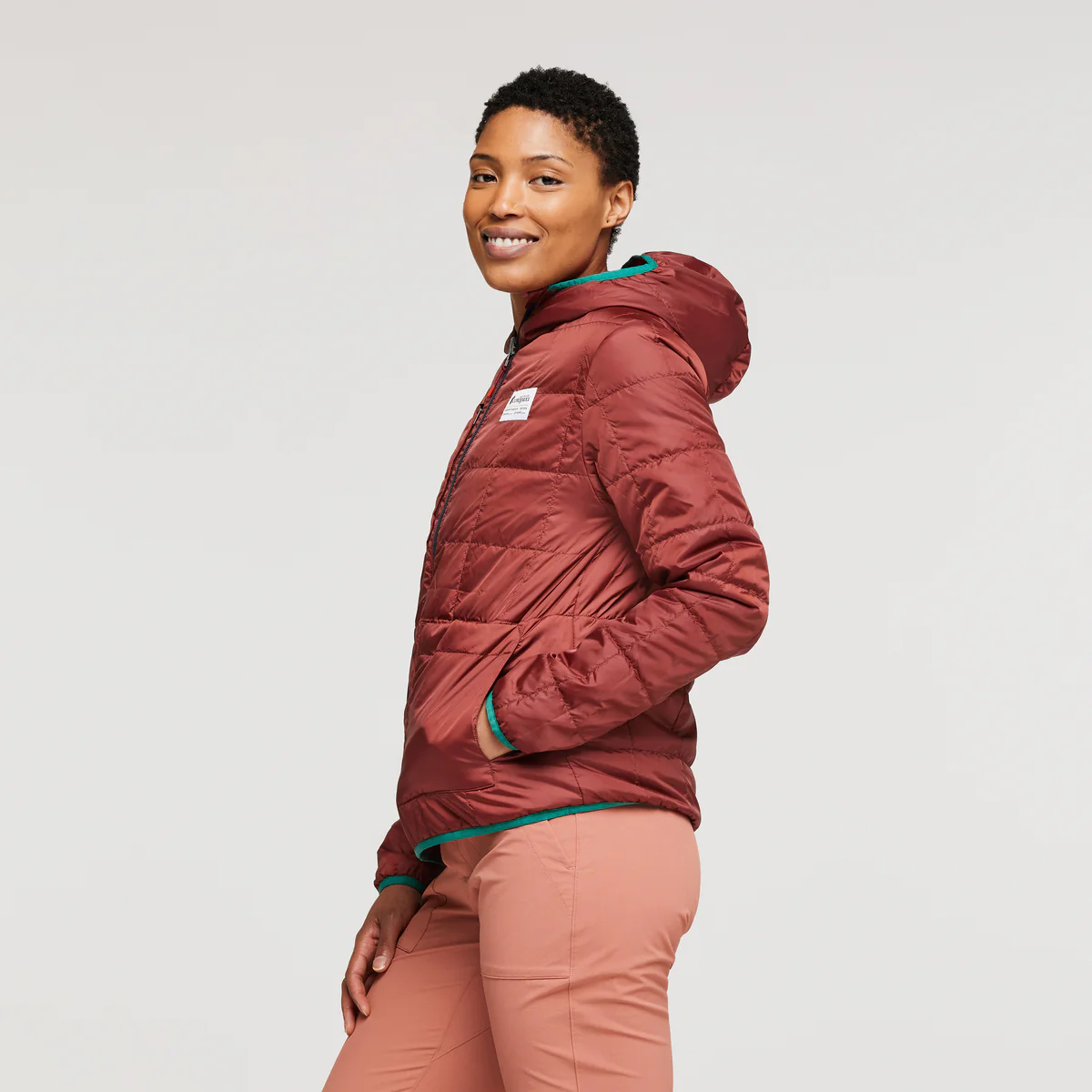 Teca Cálido Hooded Reversible Jacket - Women's - Image 61