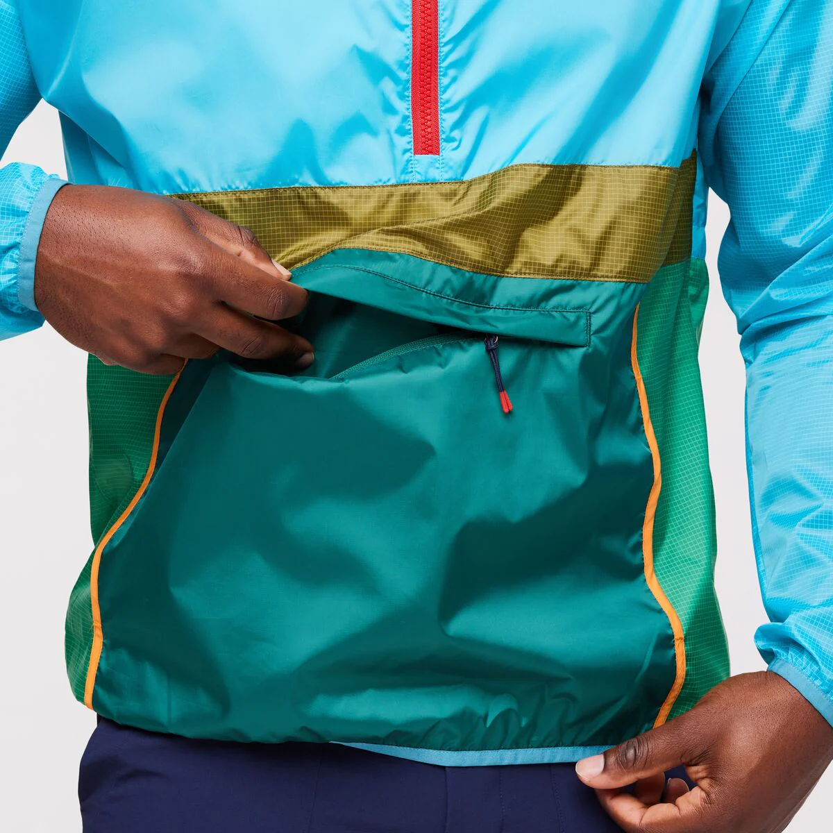 Teca Half-Zip Windbreaker - Men's - Image 40